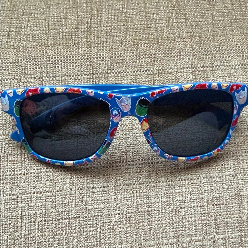 Super Hero Colorful Patterned Sunglasses
